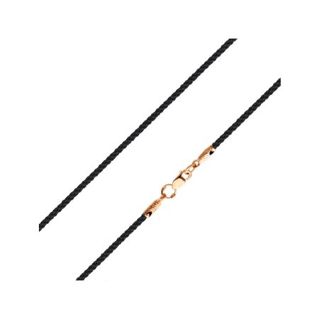 Браслет с серебряным замком с позолотой 1240₽