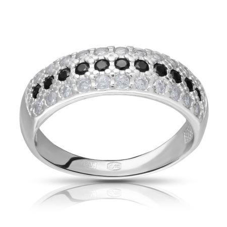 Кольцо SOKOLOV из серебра с фианитами 900₽