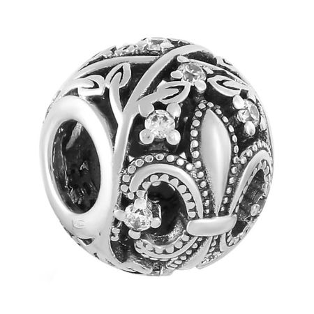 Подвеска-шарм из серебра с фианитами 1290₽