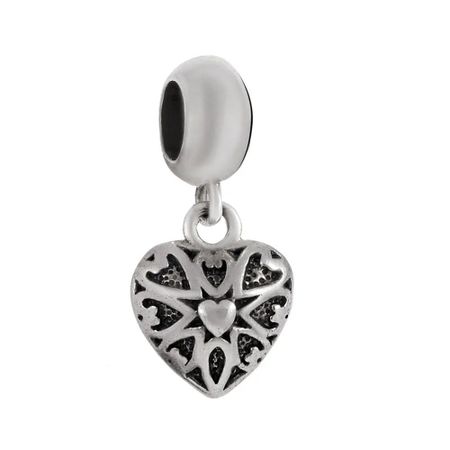 Подвеска-шарм Сердце из серебра 890₽