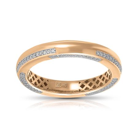 Золотое кольцо с бриллиантами 54990₽