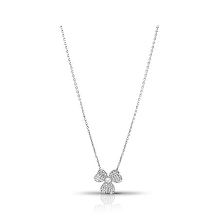 Серебряное колье с фианитами 1990₽