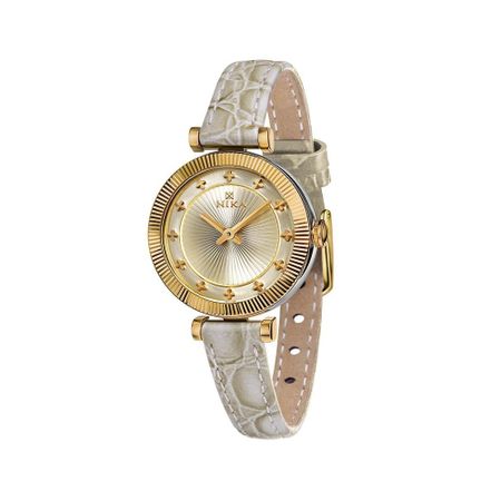 Женские часы из золота и серебра НИКА Lady 131003987A 46600₽