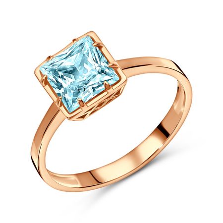 Золотое кольцо с топазом 30990₽