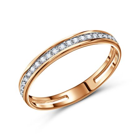 Золотое кольцо с бриллиантами 44990₽