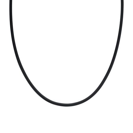 Каучуковый шнурок с золотым замком 9640₽