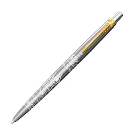 Ручка Parker PK Jotter Russia SE21 Stainless Steel GT Покровский собор с синим стержнем 4120₽