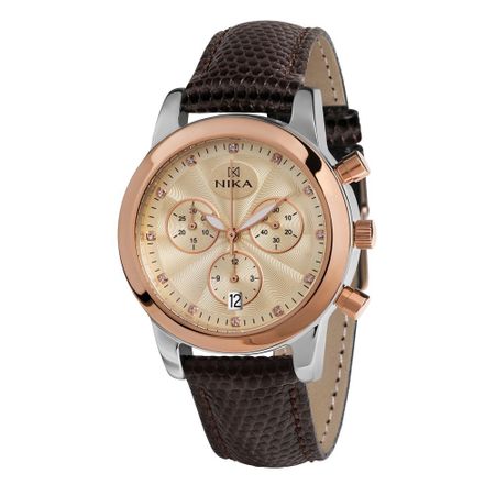 Женские часы из золота и серебра НИКА Ego 130601946B 68260₽