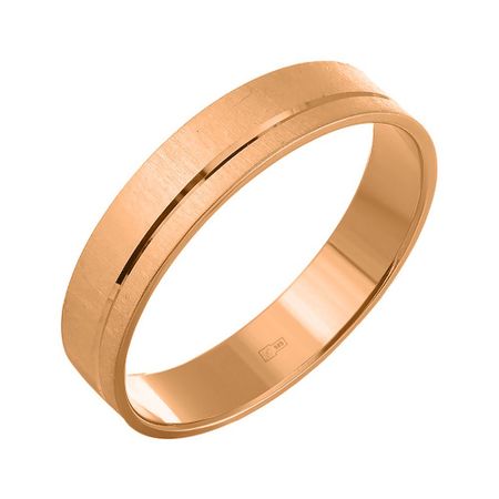 Золотое обручальное кольцо 5 мм 74170₽