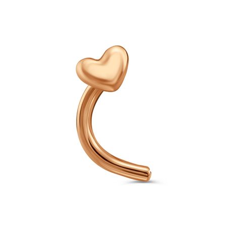 Золотой пирсинг Сердце 3490₽