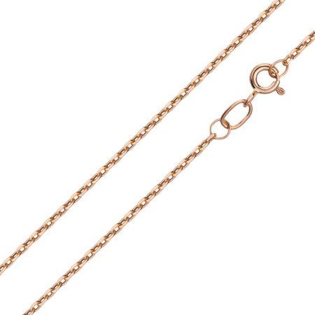 Золотая пустотелая цепочка Якорь с алмазной гранью 34880₽