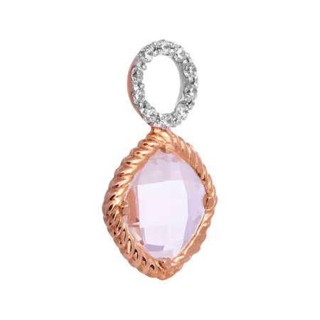 Золотая подвеска с фианитами 6990₽