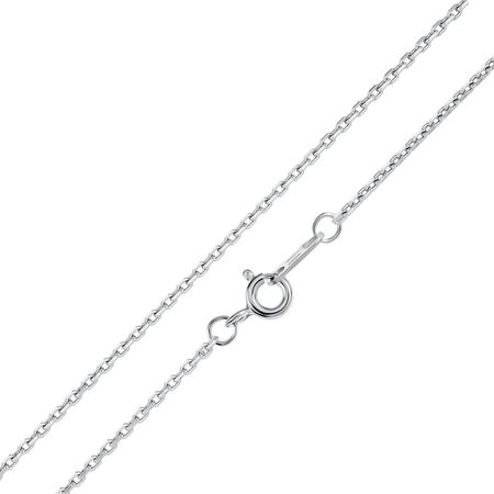 Серебряная цепь с алмазной гранью 1490₽