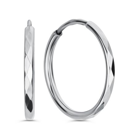 Серебряные серьги 15 мм 690₽