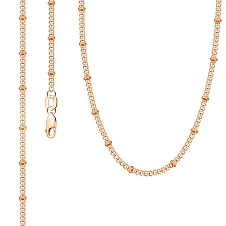 Золотая цепочка Панцирь с шариками 47560₽