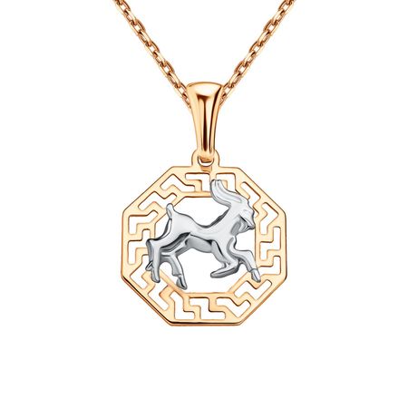 Золотая подвеска со знаком зодиака Козерог 11490₽