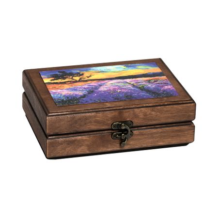 Деревянная шкатулка для ювелирных украшений 990₽