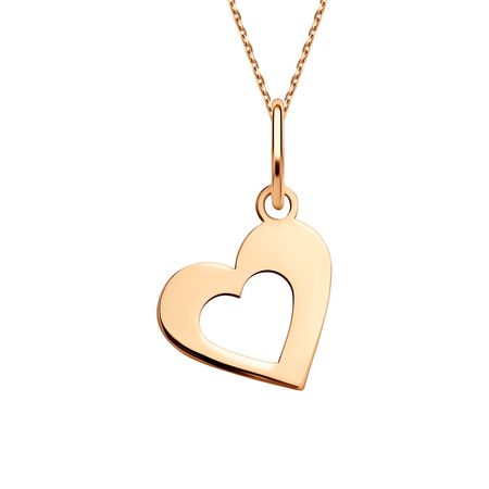 Золотая подвеска Сердце 4990₽