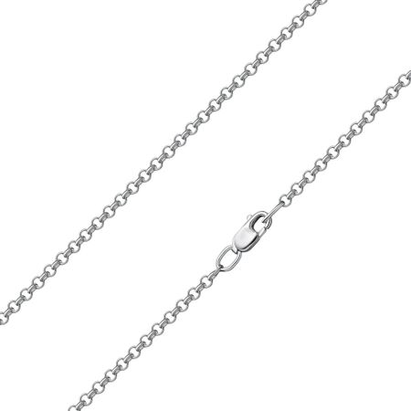 Серебряная цепочка Тондо с родированием 2690₽