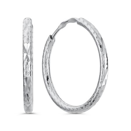 Серебряные серьги с родированием 690₽