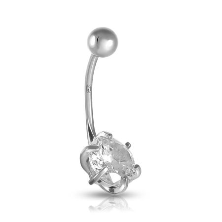 Пирсинг TALANT из серебра с фианитом 990₽