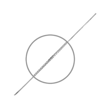 Серебряная цепочка Венецианка с родированием 690₽