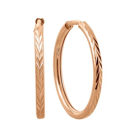 Серьги-конго из серебра 790₽