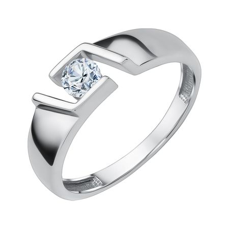 Золотое кольцо с фианитом 33520₽