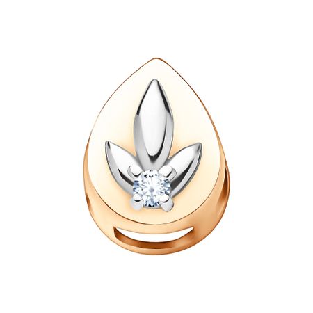 Золотая подвеска с фианитом 7490₽