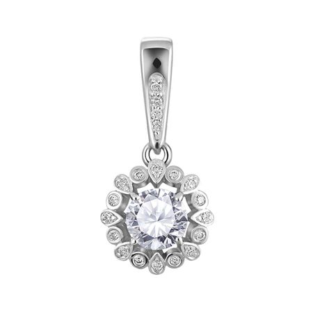 Золотая подвеска с бриллиантами 307990₽