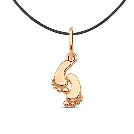 Золотая детская подвеска Пяточка 3490₽