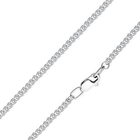 Серебряная цепочка Лав с родированием 1200₽