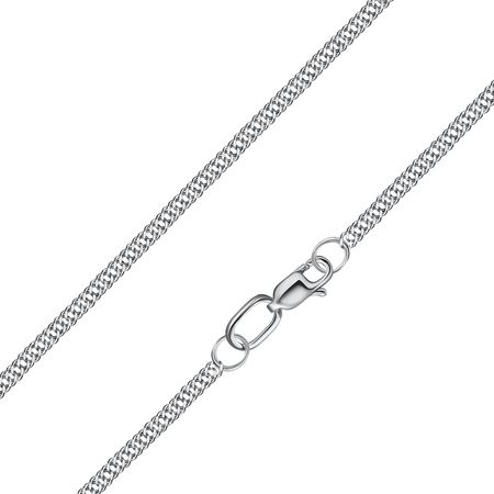 Серебряная цепочка Панцирь с родированием 2190₽