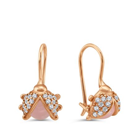 Серьги детские TALANT из серебра с фианитами 1990₽