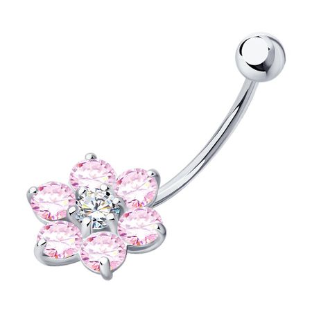 Пирсинг SOKOLOV из серебра с фианитами 1130₽