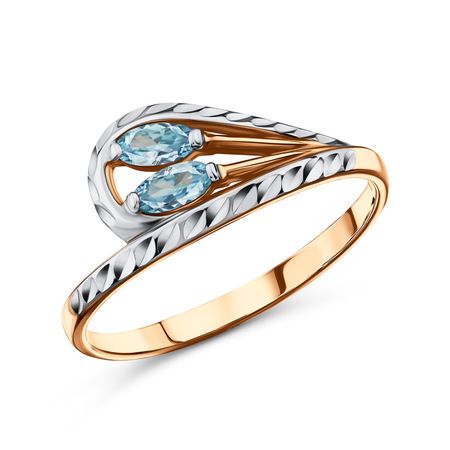 Золотое кольцо с фианитами 24960₽