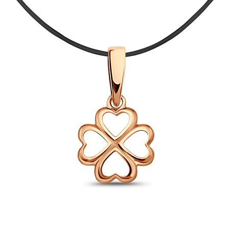 Золотая подвеска Клевер 4740₽