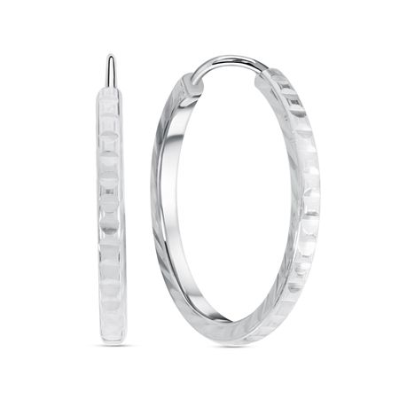 Серебряные серьги 15 мм 790₽