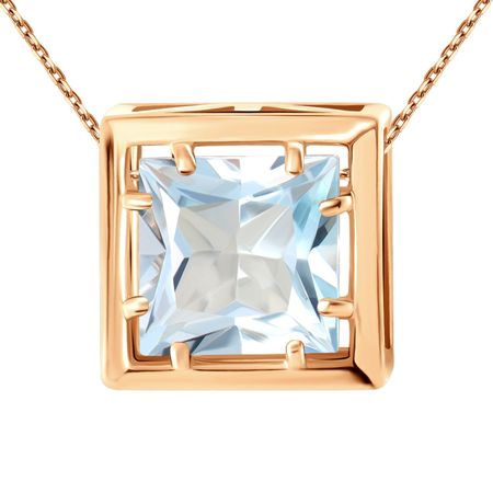 Золотая подвеска с топазом 9490₽