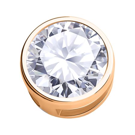 Золотая подвеска с фианитом 1800₽