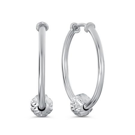 Серебряные серьги с родированием 1190₽