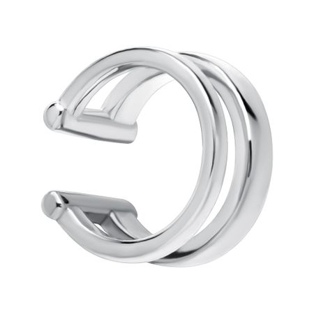 Серебряная серьга с родированием 1490₽