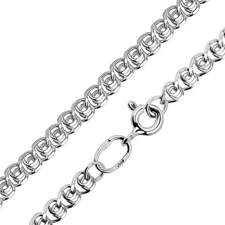 Серебряная цепочка Лав с алмазной гранью 1690₽