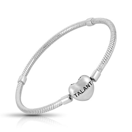 Серебряный браслет для шармов Сердце 2390₽