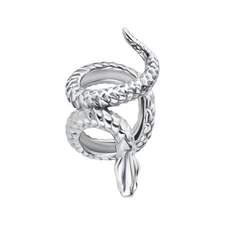 Серебряная серьга с родированием 800₽