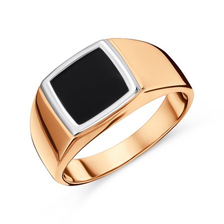 Золотая печатка с фианитом 35530₽