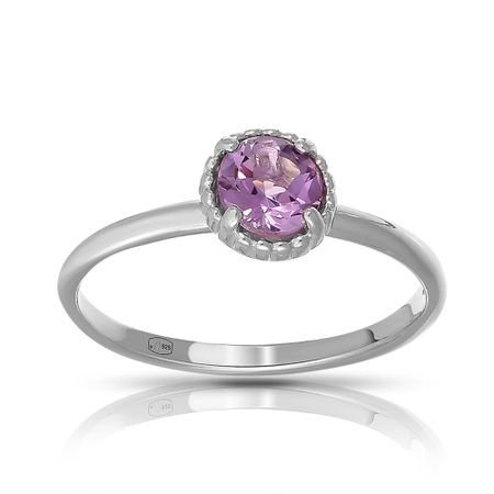 Кольцо из серебра с аметистом 1190₽