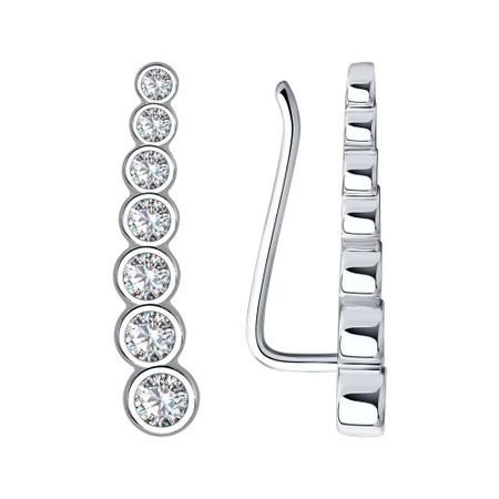 Серьги SOKOLOV из серебра с фианитами 1790₽