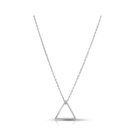 Серебряное колье с родированием 1890₽