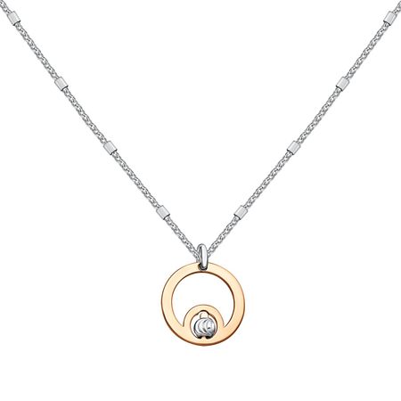 Серебряное колье с позолотой 2060₽